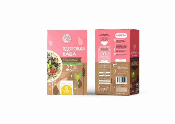 Здоровая каша  360 гр  6 пакетиков